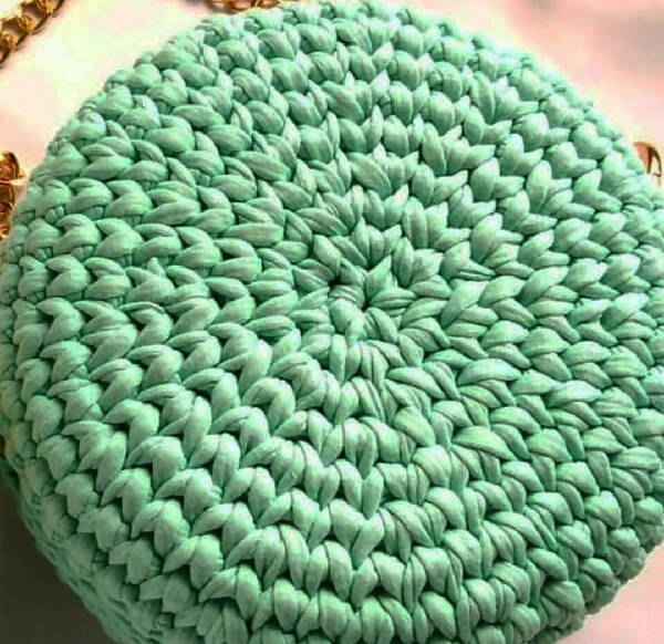 Maison du crochet hand-made Circle purse