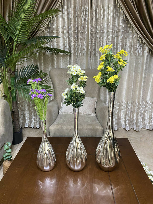 Massa Flowers Sliver Set Vases