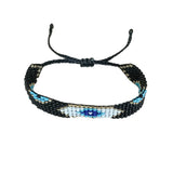 Glow By Rula Akhdar Handmade For Women Evil Eye Bead Bracelet