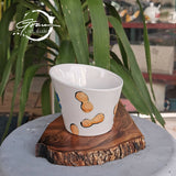 Grace T ArtStudio Handmade Bowl Nuts Peanuts 1 cup