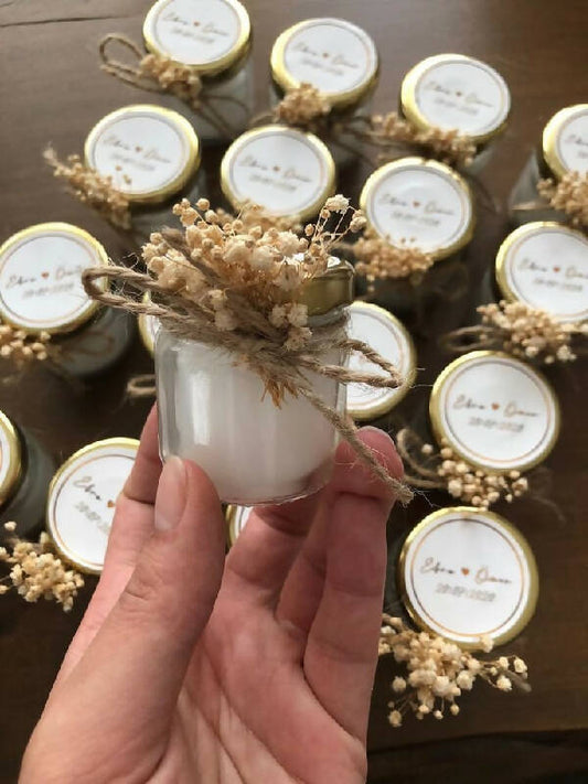 Candle Jar for Wedding Souvenir