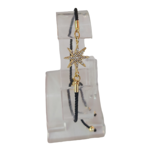 Le Caro Craft Gold-Plated Star Bracelet For Women