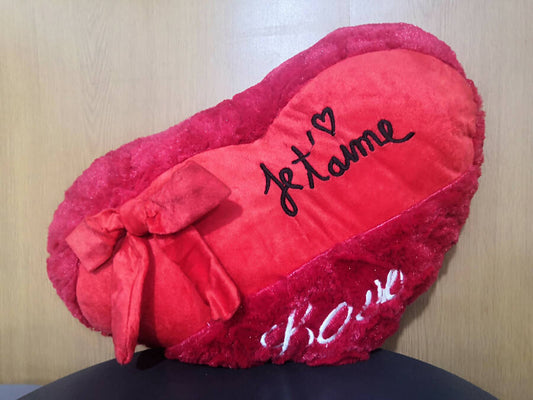 Galerie Versaille Valentine Heart Pillow Plush 50x35 cm