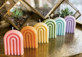 Candle World Handmade Rainbow Candle