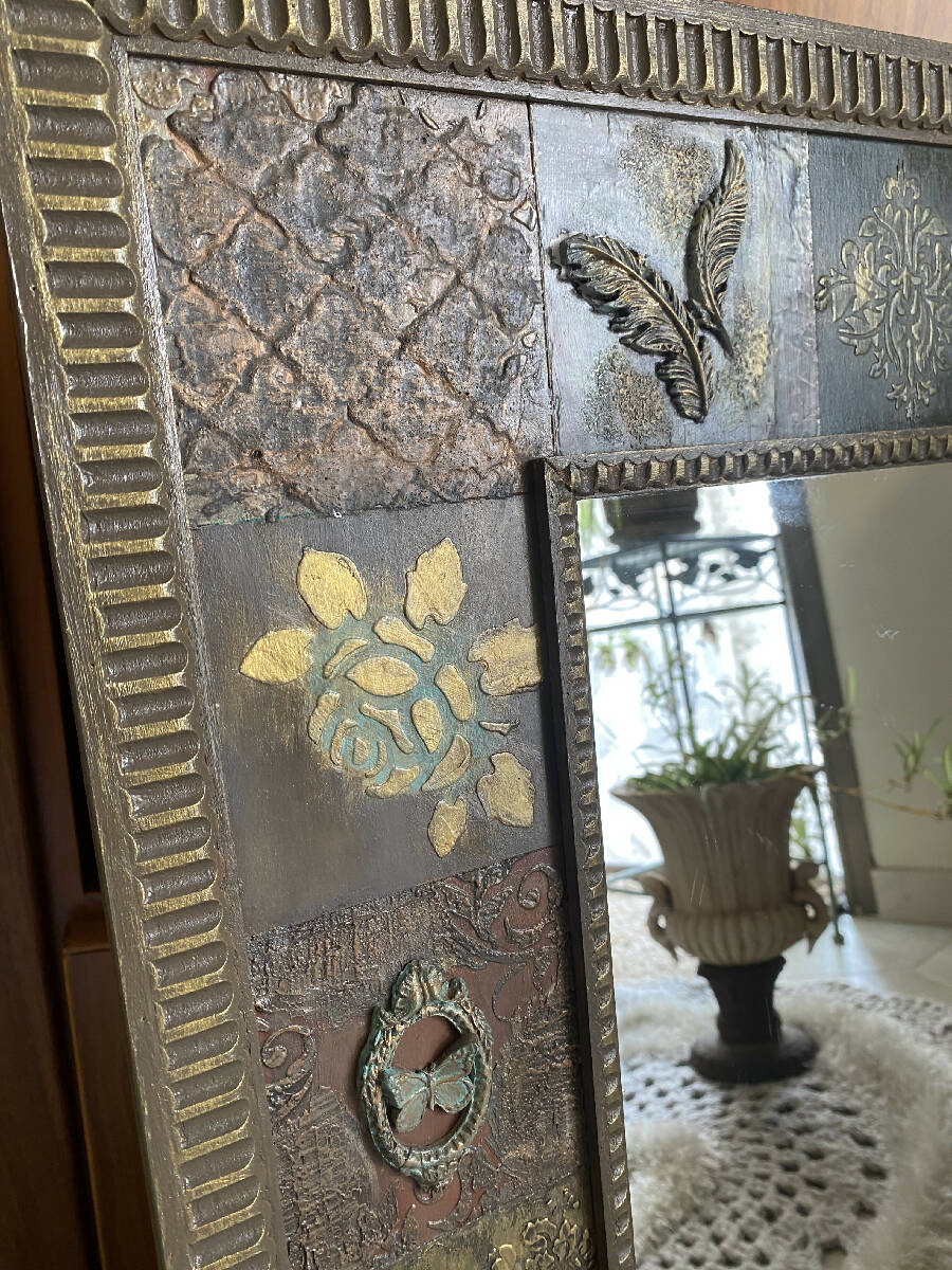 Shabby Chic Vintage Decorative Wall Mirror Loyabi