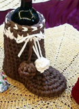 Maison du crochet Christmas Bottle Boot