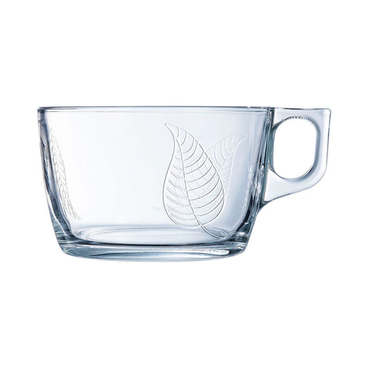 Cup Luminarc Large Sheets Transparent Glass (500 ml) (6 Units)