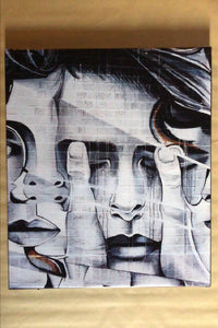 Thumbnail for Julyana Chehab Handmade Mourning Mist-Ready-Painting-Printed 60cm x 70cm