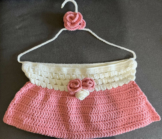 Halartizian Rose Crochet Pocket Hanger