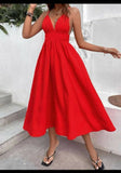 Fashion Beauty Style 7 Red Summer Long Dress For women