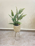 Massa Flowers Rattan Baskets With Base In Three Sizes