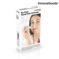 Thumbnail for InnovaGoods No-Pain Facial Hair Trimmer