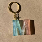 Julyana Chehab Handmade Letter M Keychain-Ready-5 cm
