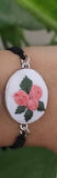 Khayet w Tara Handmade Embroidery Floral Bracelets