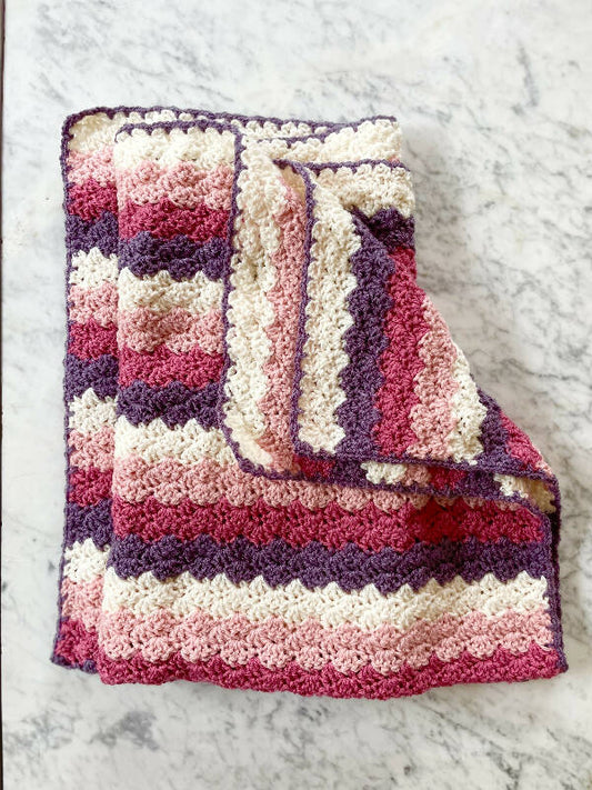 Roudainas Art Crochet Baby Blanket