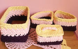 Maison du crochet hand-made set of box