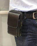 Coco Leather Useful leather man belt bag 0.18Kg