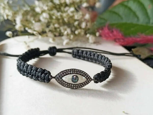 Handmade by Faten Eye Colored Bracelet