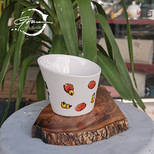 Grace T ArtStudio Handmade Bowl Nuts Krikri 1 cup