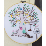 L Magic Hunch Handmade Embroidery Hoop 27cm