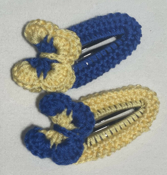 It's So Yarn Handmade Crochet Hair Pin 6 cm