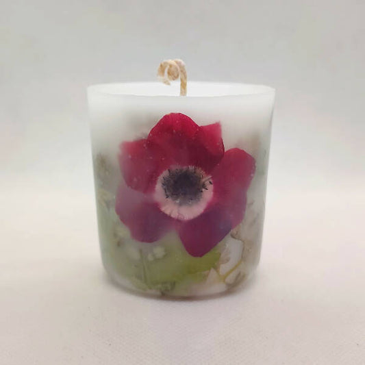 Candelight Hand-Poured Poppy Botanical Candle