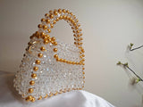 Lulua Stitches Handmade Royal Crystal Bag