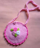 Classy Handmade Touch Crochet Girl Sac
