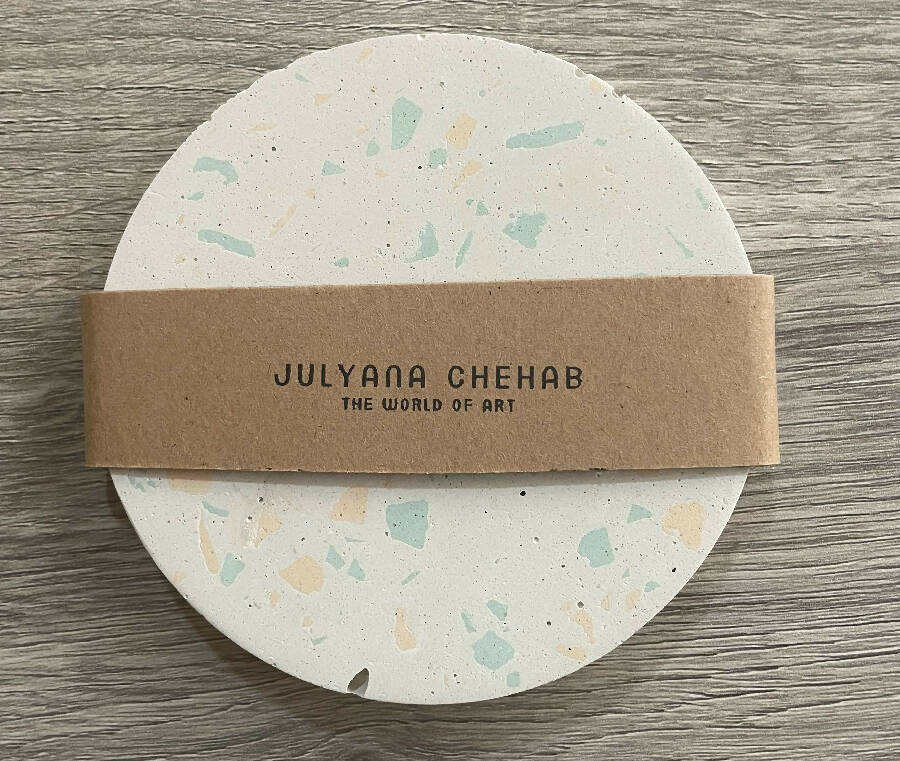 Julyana Chehab Handmade Sanella2 Coaster 10 cm