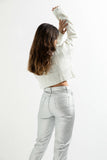 TipTop Women Metallic Jeans Casual Wear