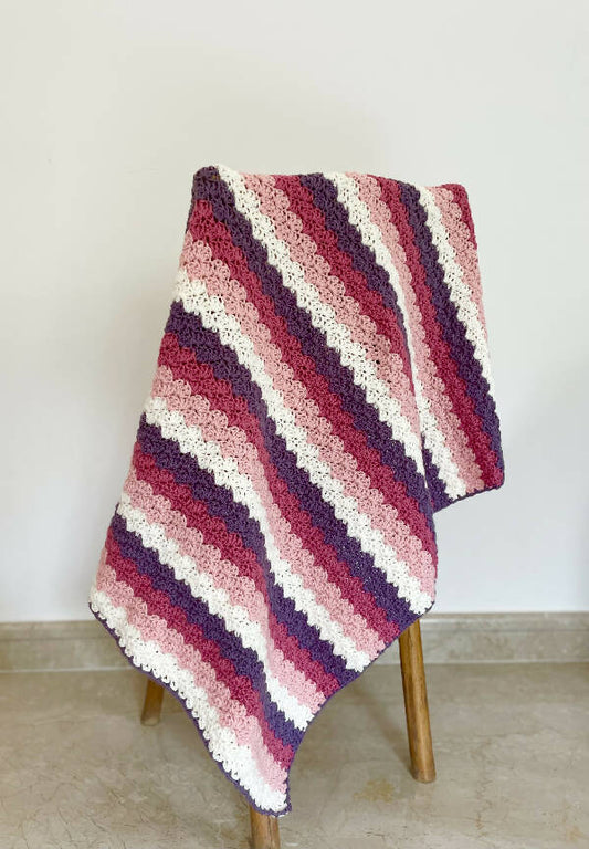 Roudainas Art Crochet Baby Blanket