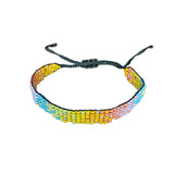 Glow By Rula Akhdar Handmade For Women Colorful Bead Bracelet