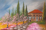 Mohammad Houmani Art Lebanese Handmade Painting Inspired by The Lebanese Heritage 110 x 70 cm