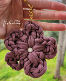 Valentina Handmade Flower Key Chain - Available in Different Colors