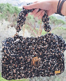 Valentina Handmade Bag Black & White Design