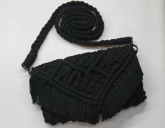 Reya Women's Handmade Macramé Bag