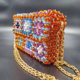 Lulua Stitches Handmade Artisanat Beaded Bag