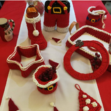 Maison du crochet Christmas Bottle Boot