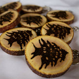 Yanart Studio Handmade Wooden Keychains