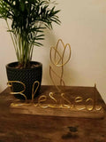 Craftline "Blessed" Wire Design with Photo-holder