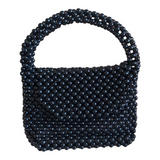 Le Caro Craft Black Handbag For Woman