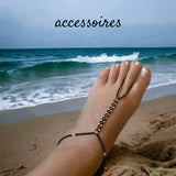 Accessoires by Madeleine Handmade Jewelry High Quality Crystal Beads Freshwater Pearls Goldplated Beads “Barefoot Sandal “