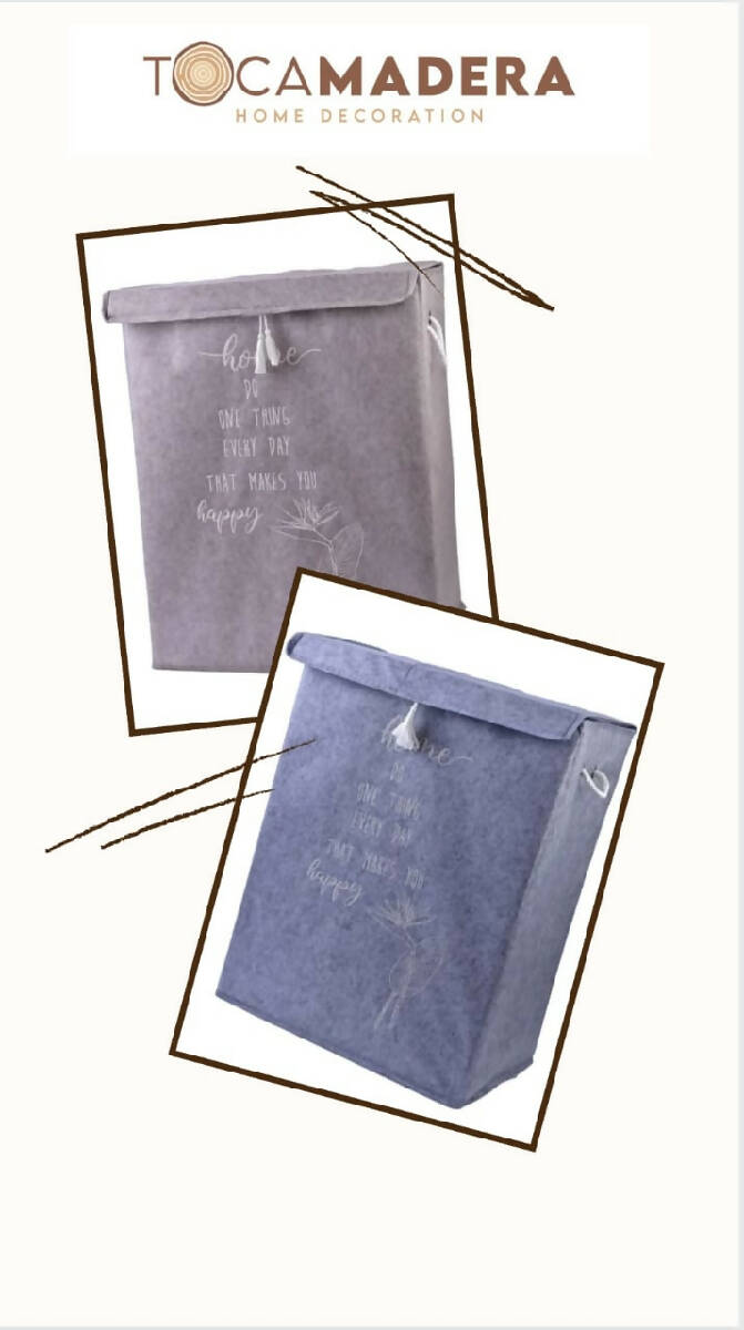 Toca Madera Decor Laundry Basket+ (Set Of baskets) Loyabi