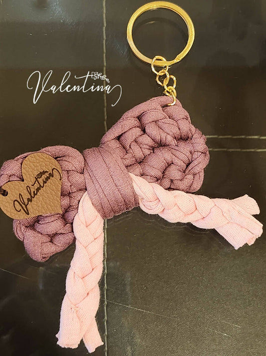 Valentina Handmade Bow Key Chain