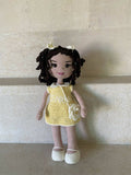 Handmade By Noha Handmade Crochet Doll Sarah Weight 90 gr Height 35 Cm