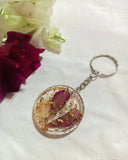 Resin Adventure Handmade Natural Flower Keychain