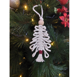 Macart-mé Handmade Macrame Christmas Tree Ornament