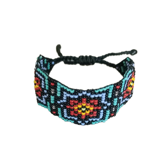 Glow By Rula Akhdar Handmade For Women Tiles Bead Bracelet