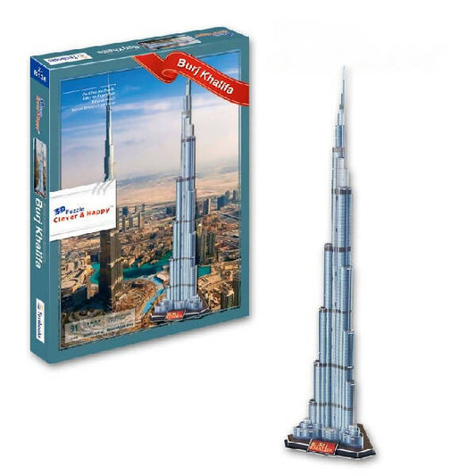 Puzzles And More Burj Khalifa 3D Puzzle