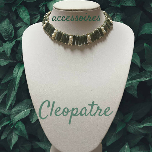 Accessoires by Madeleine Handmade Jewelry High Quality Tiger Eye Stones Freshwater Pearls Goldplated Beads “Cleopatre”